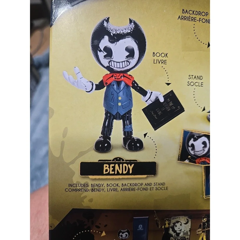 Bendy Ink Machine‎ Figure Jakks Joey Drew Book Stand Complete New Box